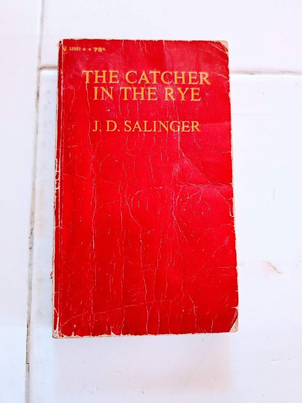 VTG 1964 The Catcher in the Rye J.D. Salinger Bantam Books 23rd Printing PB Red